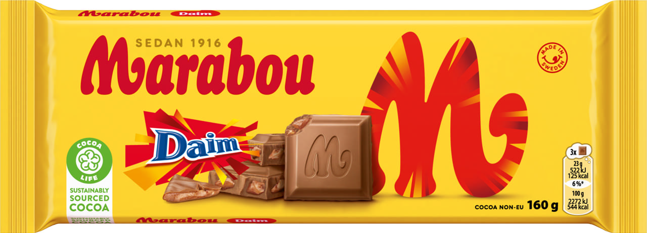 MARABOU DAIM 160G