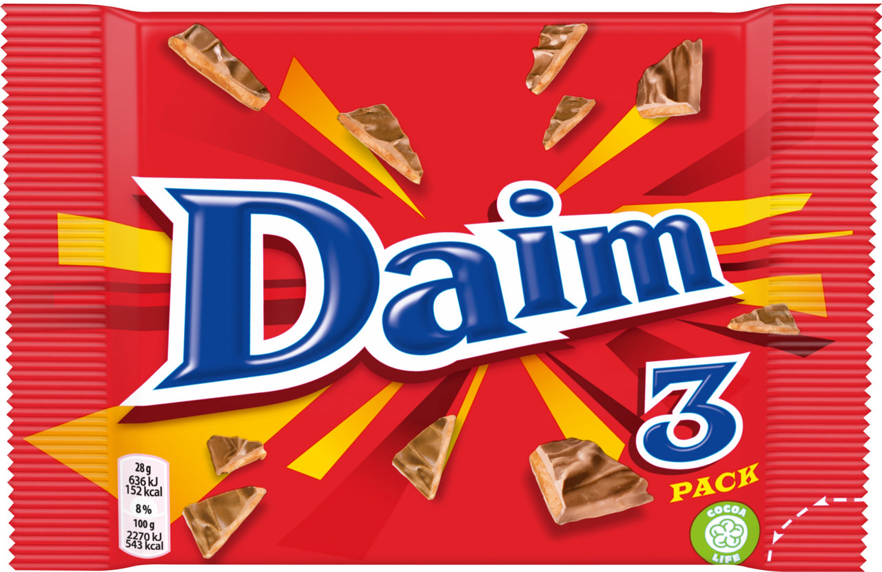 Daim Original 3-pack 84g