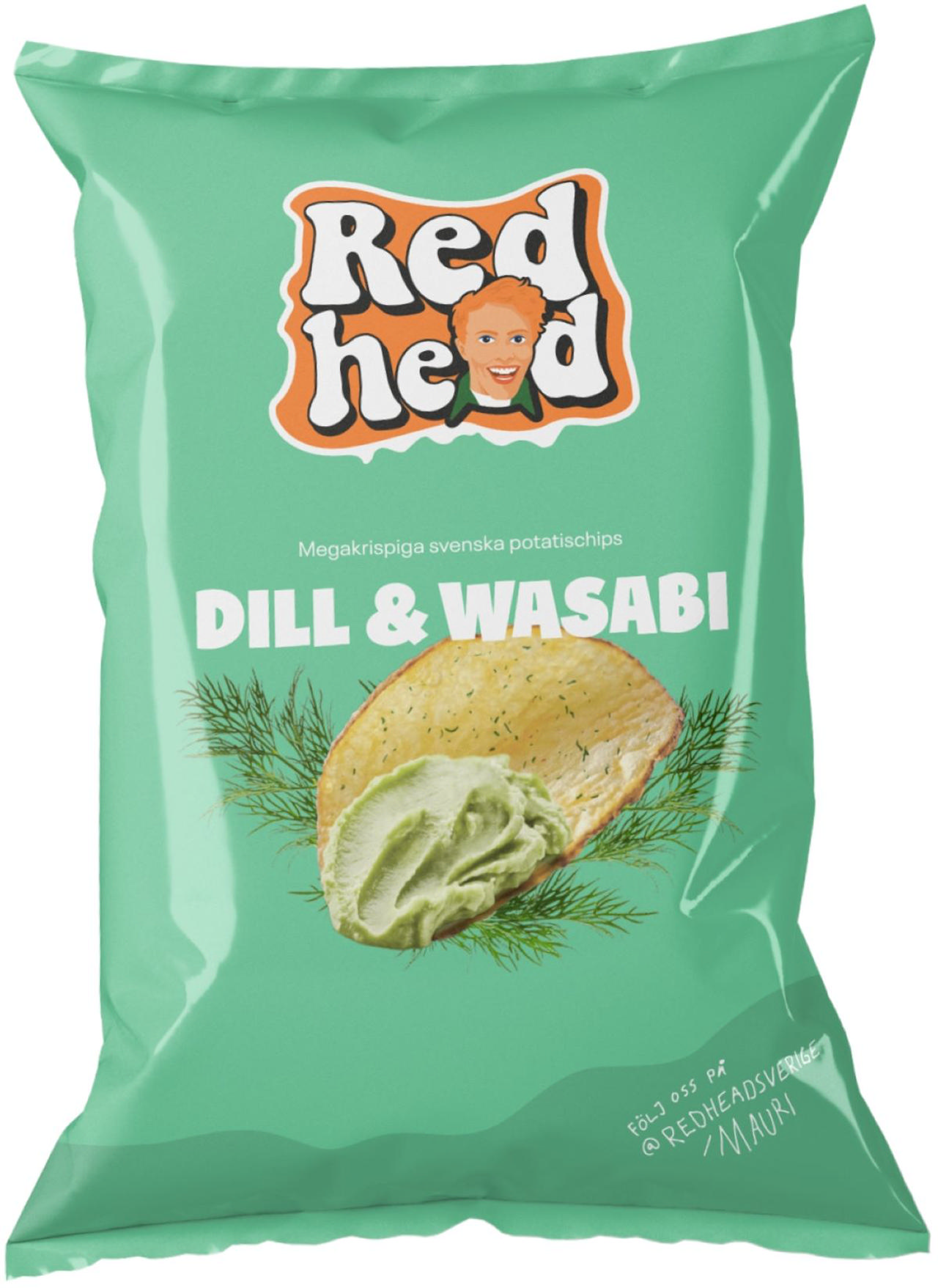 Redhead Dill&Wasabi 150g