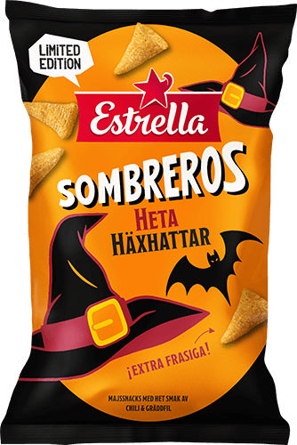 Estrella Sombreros Heta Häxhattar 120g