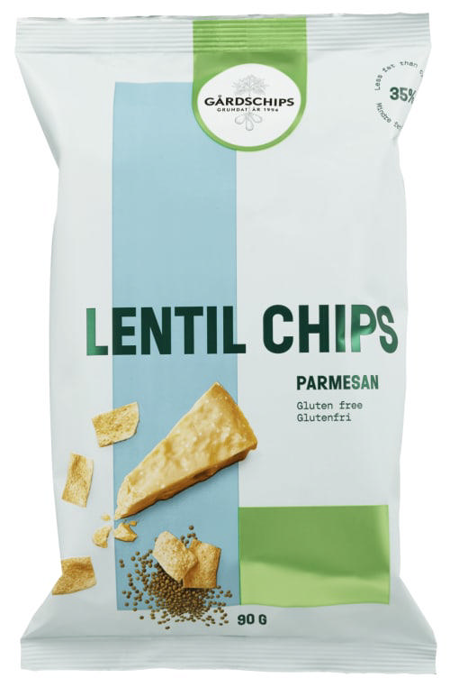 Gårdschips Lentil Parmesan 90g