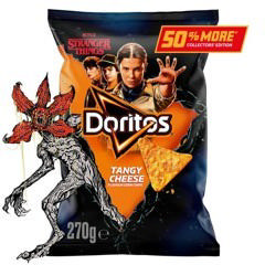 Stranger Things Doritos Tangy Cheese 270g