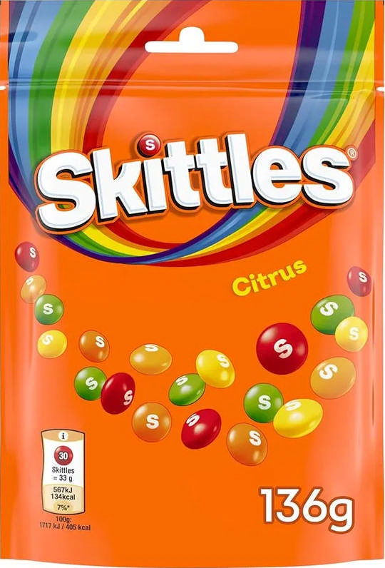 Skittles Citrus 152g