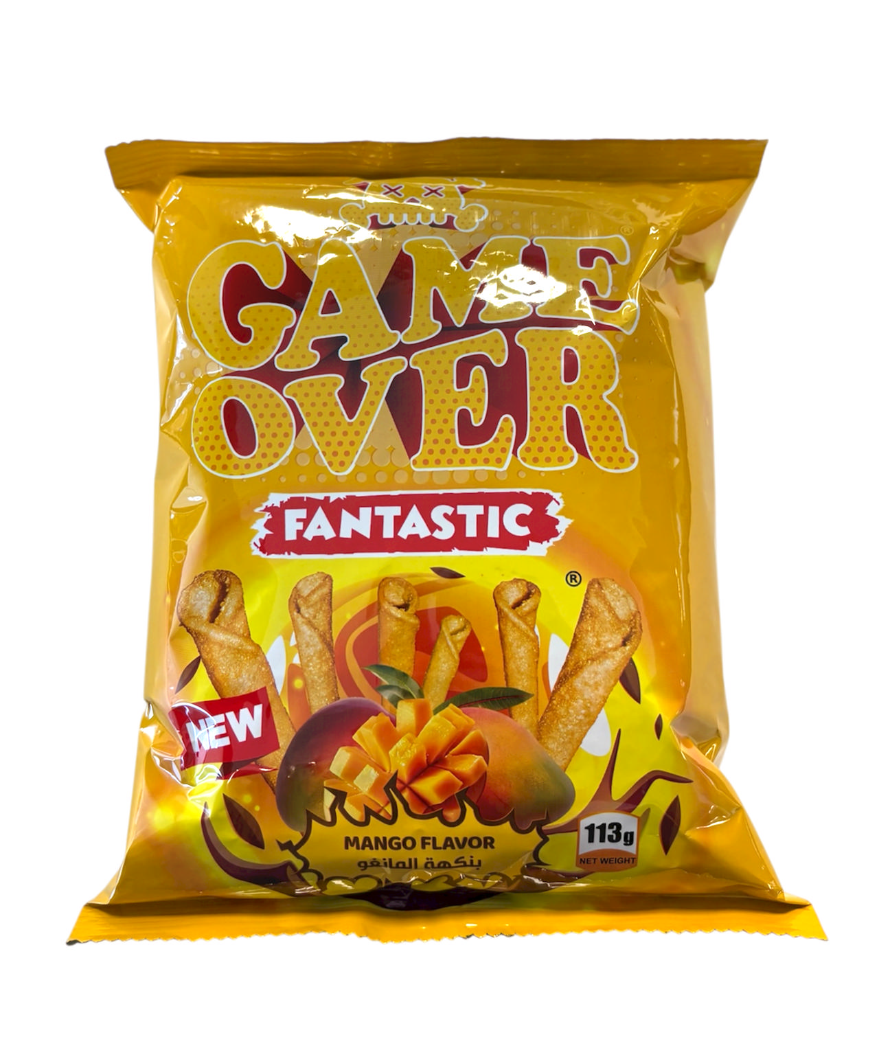 Game Over Snacks Mango 113g