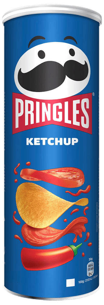 PRINGLES KETCHUP 165G