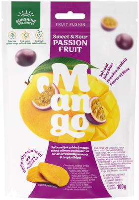 Sunshine Sweet&Sour Passion Mango 100g