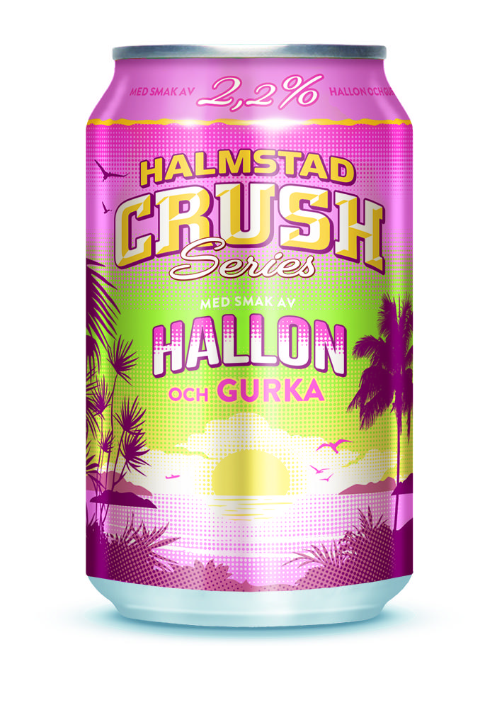 Halmstad Crush Hallon Gurka 2,2% 33cl