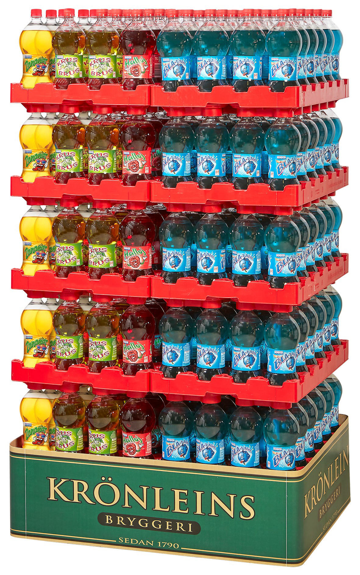 Barnläsk 1L 4-smak Halvpall