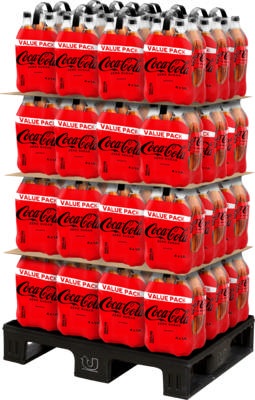COCA-COLA ZERO1.5 4P 1/2P