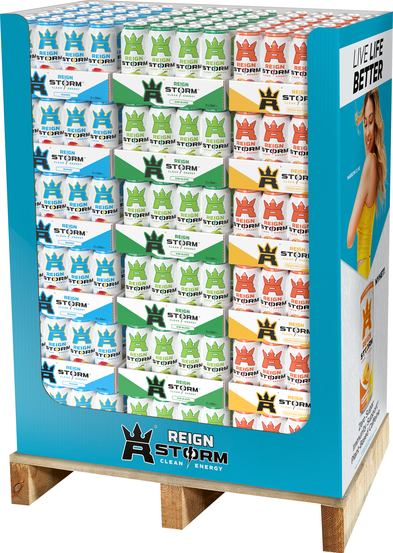 Reign Storm 355ml 1/3-pall