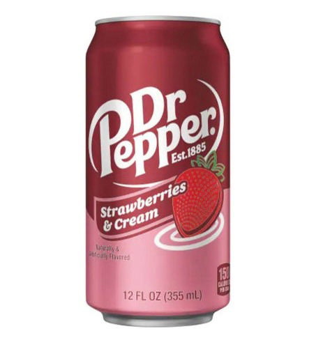 Dr Pepper Strawberries & Cream 355 ml