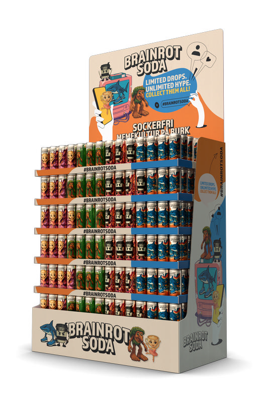 Brainrot Soda 25cl 1/3-pall