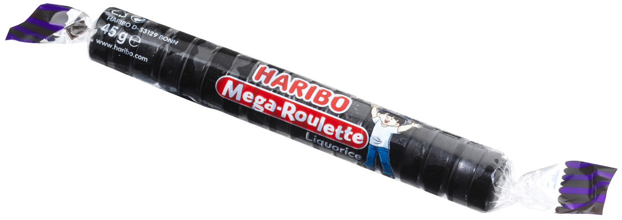 Mega Roulette Liquorice 45g