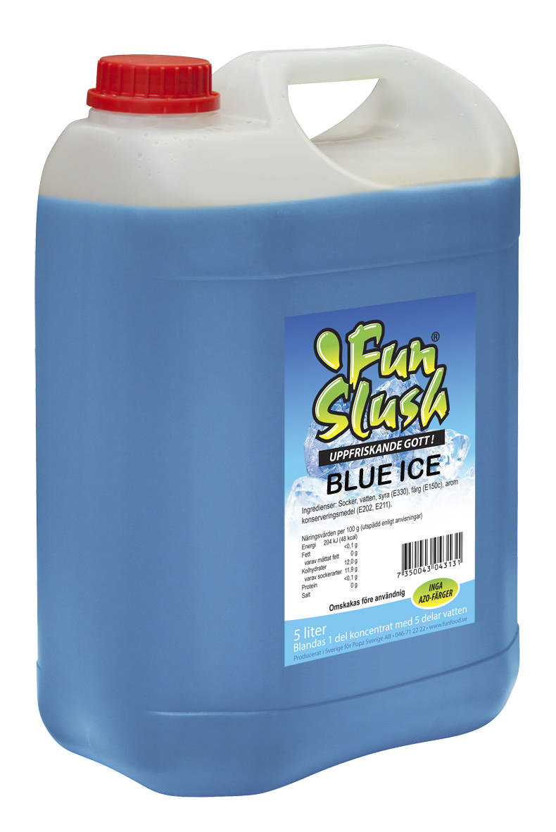 Slush Blue Ice Mix 5L