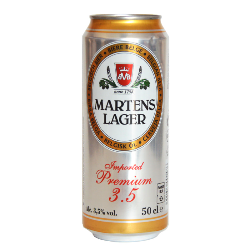 Martens Lager 3,5% 50cl 6-pack