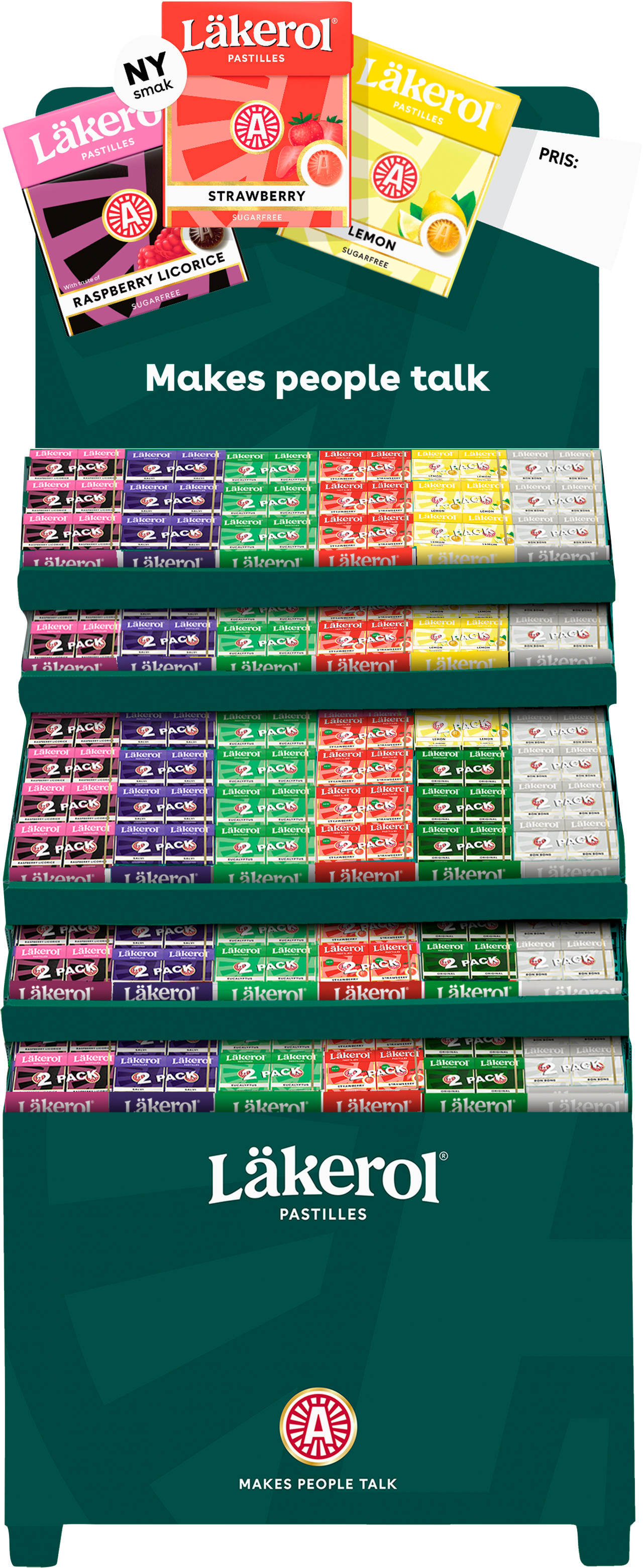 Läkerol Classic 2-pack Halvpall