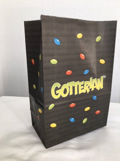 Gotterian Påse 1kg Svart