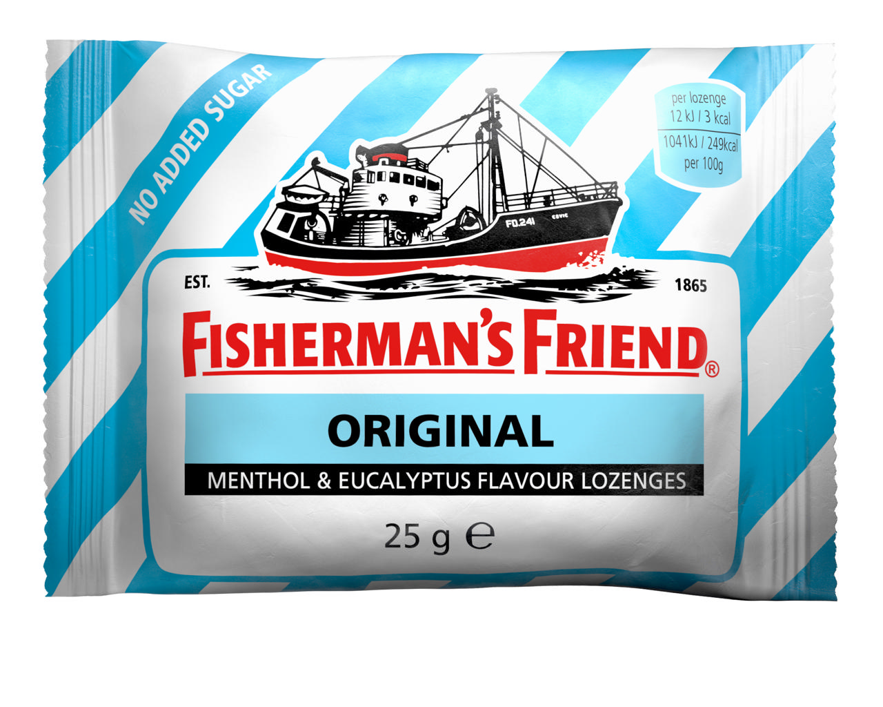 Fishermans Original Sockerfri 25g