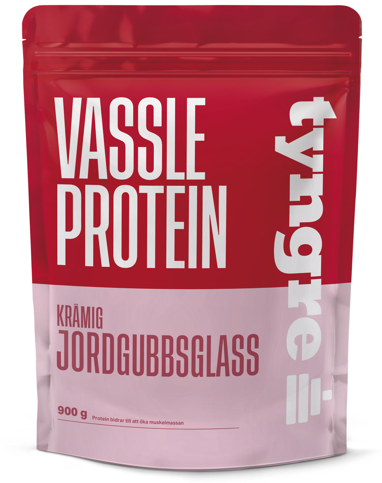 Tyngre Vassle Jordgubbsglass 900g