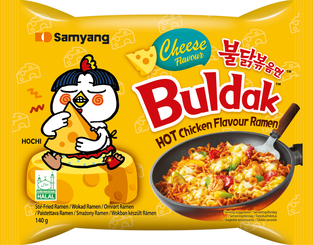 Samyang Hot Chicken Cheese 140g